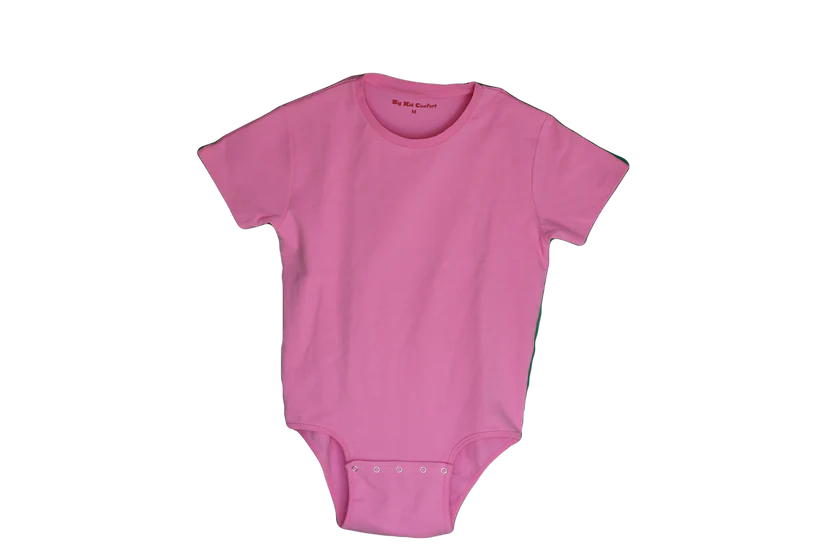 Big Kid Comfort Onesies available in White, Black, Blue & Pink.