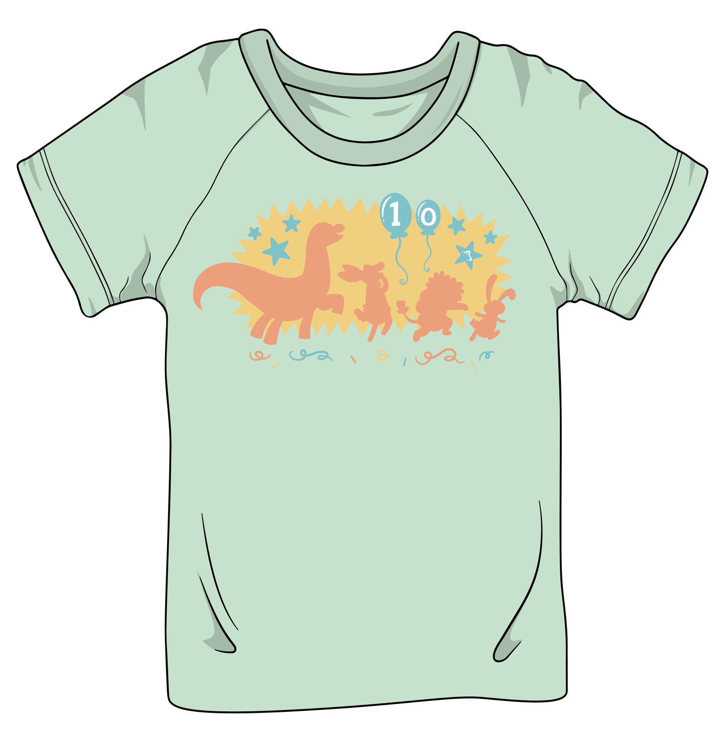 ABU 10th Birthday T-Shirt